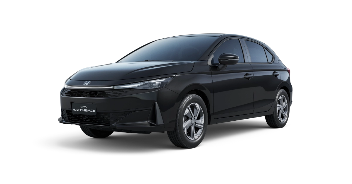 City Hatchback exl Preto Cristal Perolizado